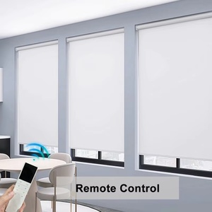 Volets roulants intelligents contrôlés par Wi-Fi, volets roulants électriques, installation de <span class=keywords><strong>rideaux</strong></span> avec tissu à larges feuilles <span class=keywords><strong>sur</strong></span> le plafond - Product Image 5