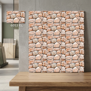 Azulejos de pared esmaltados digitales de elevación de cerámica con acabado brillante de calidad superior 25x37,5 Exterior de construcción 250x375 10x15 azulejos a la venta - Product Image 5