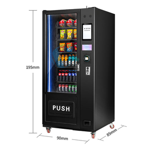 Chất lượng cao 24 giờ tự động làm lạnh máy bán hàng tự động cho thực phẩm đông lạnh đồ uống không dùng tiền mặt thanh toán thang máy thiết kế 300-600 - Product Image 5