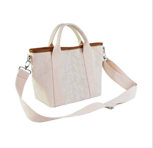 Eco-Friendly Cotton Tote Bag with Single Shoulder Strap