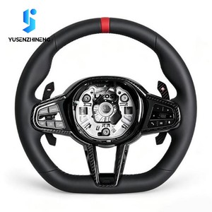 Volante Deportivo Personalizado de Fibra de Carbono Ultrafina para G20 G30 <span class=keywords><strong>330i</strong></span> 330e 440i 530i 540i 550i 740d - Product Image 1