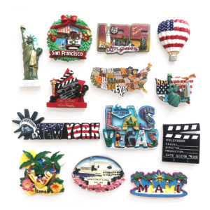 Khuyến mãi tùy chỉnh chế biến của từ 3D in tủ lạnh dán nam châm lưu niệm du lịch lưu niệm - Product Image 1