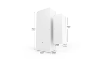 SONOFF DW2 capteur de porte/fenêtre WiFi intelligent capteur d'alarme de fenêtre de porte sans fil pour système de sécurité à domicile