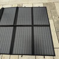 Système de panneaux solaires intelligents 200w, Kit de panneaux solaires portables pliants pour la maison, l'extérieur, le Camping, le voyage, la remorque