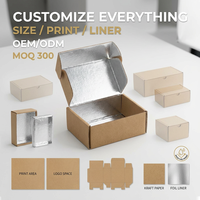 Boîte à sushi et biscuits en carton ondulé rigide personnalisable avec logo, revêtement UV recyclé, lamination mate, technologie d'embossage, pour aliments
