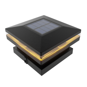 <strong>Solar</strong> LED Garden Fence <strong>Post</strong> <strong>Lights</strong> Waterproof IP64 Auto On/Off for Wooden <strong>Posts</strong> 3x3/4x4 - Product Image 5