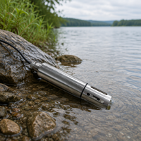 Contrôleur et analyseur de qualité de l'eau en ligne multiparamètres pour la surveillance de l'eau pH 0-14.0 TDS 0-1000 G/L Conductivité 0-500 S/cm