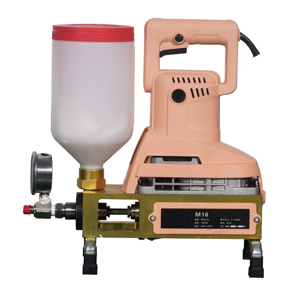 Concrete Cement Grouting Machine M16 Tungsten Steel Piston Pump ...