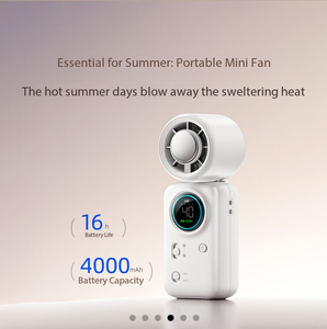 พัดลมมินิคูลลิ่งสีขาว - Product Image 2