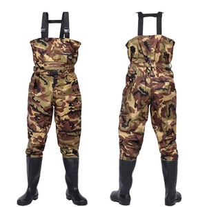 บูตลุยน้ำสำหรับผู้ชายและผู้หญิง,รองเท้าลุยโคลนตกปลาสำหรับล่าสัตว์ตกปลากันน้ำ - Product Image 1