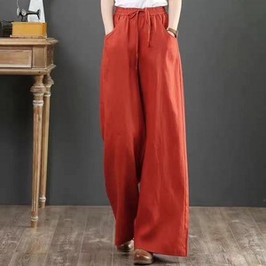 Nouveau <span class=keywords><strong>pantalon</strong></span> populaire en coton et <span class=keywords><strong>lin</strong></span> pour <span class=keywords><strong>femme</strong></span> 2026 – <span class=keywords><strong>Taille</strong></span> haute, coupe droite, ample, <span class=keywords><strong>grande</strong></span> <span class=keywords><strong>taille</strong></span>, jambe large - Product Image 2