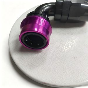 Raccordi per Tubi AN4 AN6 AN8 AN10 AN12 AN16 a Sgancio Rapido con Logo Personalizzato, Dritti o Angolati a 45 90 180 Gradi, con Adattatore Maschio NPT/ORB - Product Image 2