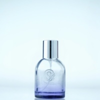 Flacons de parfum en verre de 30ml 50ml 100ml couvercle sphérique à fond épais de luxe bouchon en plastique emballage de laboratoire écologique CANSHENG