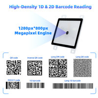 Système de scanner de codes QR pour portillon de sécurité 280*800px, module commercial de lecture de codes QR pour tourniquet HS-206H3