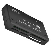 Lector de tarjetas de memoria todo en uno para USB externo Mini SDHC M2 MMC XD CF