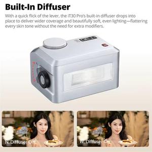 Flash de poche Godox IT30Pro avec écran tactile de 2,8 pouces, TTL, exposition automatique, sans fil 2,4 G, pour appareils photo Canon, Nikon, Sony, Fuji, Olympus - Product Image 4