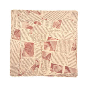 Greaseproof Waterproof Virgin Kraft Reusable Parchment Baking <b>Wrap</b> Food Safe PE Coating Sandwich Packaging for Bread Hamburger - Product Image 2