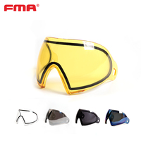 FMA F5 Storm Goggle Mask Full Face Anti-buée Outdoor Paintball Game Mask Detachable Tactical Breathable Protective Shield TB1688