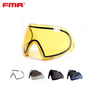 FMA F5 masker kacamata badai, wajah penuh anti-kabut luar ruangan masker permainan Paintball dapat dilepas taktis antilembap pelindung TB1688 - Product Image 6