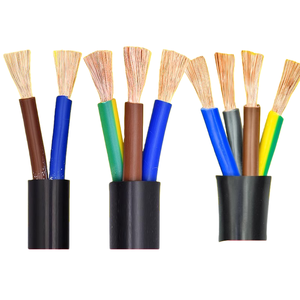 Elektrik Kablosu 2 <span class=keywords><strong>3</strong></span> 4 5 Damarlı Rvv Elektrik Teli Pvc Kaplı Yumuşak Kablo Bakır Pvc İzolasyonlu Güç Kablosu - Product Image 6