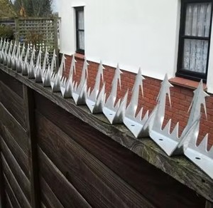 Espigas de seguridad de madera tratada térmicamente de alta calidad, valla repelente de gatos, prisiones de pared, modelo 3D, puertas de enrejado de esgrima compatibles - Product Image 3