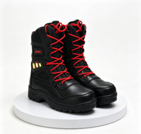 Bottes de sauvetage standard unifiées anti-choc, anti-perforation, isolées 5000V, réfléchissantes, pour pompiers et travail d'urgence