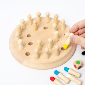Giochi Montessori in Legno, Gioco di Memoria e Abbinamento, Giochi da Tavolo per Famiglie dai 8 ai 13 Anni, Giocattolo Educativo Montessori - Product Image 4