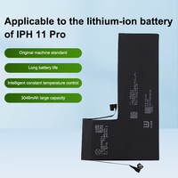 Fournisseur d'usine en Chine, vente en gros de batteries de téléphone portable pour iPhone 11 Pro, batterie de téléphone portable 3046mAh haute capacité avec certifications CE, FCC, UL