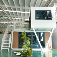 Chine Maison Conteneur Maison Préfabriquée Petite Maison Conteneur Modulaire Maison Mobile Villas Préfabriquée Maison Extensible pour Hôtel