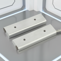 Interrupteur de contact magnétique pour porte roulante Sentek BSD-3022 certifié CE avec capteur à lame, portée de détection de 66 mm, matériau ABS