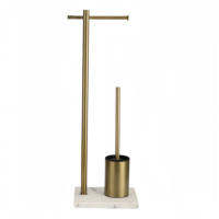 Porte-papier hygiénique Morden Golden en acier inoxydable au design moderne pour la maison ou l'hôtel salle de bain cuisine salle de sport