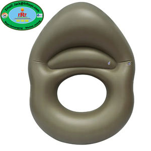 Jouets de <span class=keywords><strong>piscine</strong></span> d'été, bouée <span class=keywords><strong>gonflable</strong></span> en PVC en forme de bouche de requin - Product Image 3