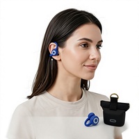 Écouteurs sans fil Bluetooth 6.0 à clip d'oreille, casque audio ouvert, rechargeables USB-C, pour le sport, la course, les voyages et les trajets quotidiens