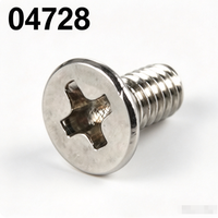 Nouvelle vis compatible D 04728 CSK POZ ST.ST.M3*6 pour imprimante à jet d'encre continu de la série A avec garantie d'un an