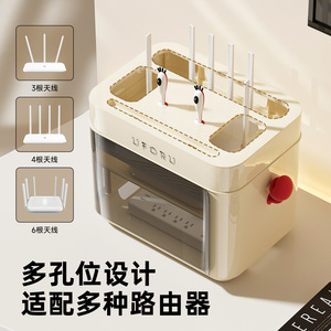 Soporte para cepillos de dientes Uforu con tapa y compartimento de almacenamiento para cepillos de dientes y pasta de dientes para el baño - Product Image 4