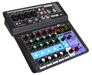 Professional Audio Mixer <strong>DJ</strong> Console Multifunctional <strong>Mixing</strong> <strong>Controller</strong> for Studio Use - Product Image 3