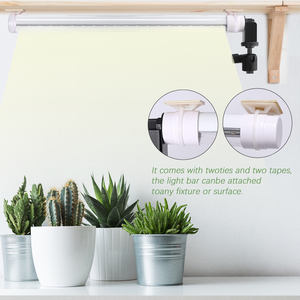 Lumière de croissance Led T8, 10/20/30W, lampe pour serre/chambre de culture avec support, éclairage réglable, spectre complet, blanc - Product Image 4