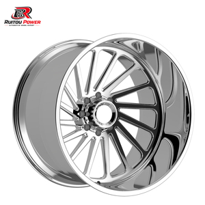 ล้ออัลลอยปลอมแปลงสำหรับรถบรรทุกรถกระบะฟอร์ด F150 F100 F250 F300 <span class=keywords><strong>GTR</strong></span> DGE 6X139.7 8X170 8x180 24X12 26X14 24X14 - Product Image 5