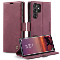 Étui de téléphone portefeuille premium avec fentes pour cartes pour Samsung S22 S23 S24 S25 S26 Ultra A57 A37 A55 A54 A56 A536, en cuir PU rétro