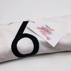Etiquetas colgantes y etiquetas/Camiseta Etiqueta colgante blanca Etiquetas de precio de papel redondo para ropa - Product Image 6