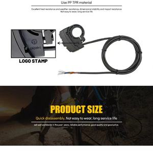 3-in-1 Electric Bike Scooter 36V 48V Horn Headlight Steering Switch DK336 Parts for Electric Bicycles - Product Image 6