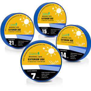 <span class=keywords><strong>Cinta</strong></span> <span class=keywords><strong>de</strong></span> Pintor UJANG Resistente a los Rayos UV por 14 Días - Resistente al Calor <span class=keywords><strong>de</strong></span> 120℃, Alta Adherencia, para Enmascarar en Exteriores, Automoción y Construcción - Product Image 1