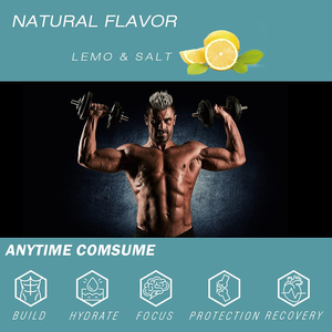 Lifeworth לימון ומלח טעם EAA BCAA אמינו חומצה שרירים בניין התאוששות אנרגיית תוסף אבקה לשתות - Product Image 3