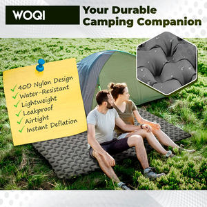 Colchoneta de dormir <span class=keywords><strong>no</strong></span> inflable ultraligera WOQI 20D Nylon 40D <span class=keywords><strong>Colchón</strong></span> de TPU <span class=keywords><strong>Camping</strong></span> Colchoneta de dormir ligera - Product Image 6