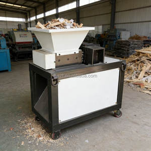 Broyeur mobile multifonction de petite taille, machine industrielle pour broyer le caoutchouc, le plastique, le <span class=keywords><strong>bois</strong></span>, les câbles, le carton, les déchets alimentaires, les documents - Product Image 3