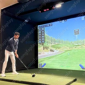 Kit de Simulador de <span class=keywords><strong>Golf</strong></span> Premium Songfa con Pantalla Táctil Óptica de 1280x720 de Resolución, Gabinete de <span class=keywords><strong>Golf</strong></span> DIY para Interiores/Exteriores - Product Image 4