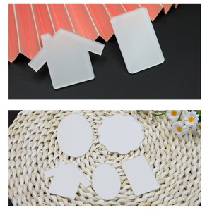 Biểu Tượng Tùy Chỉnh Thăng Hoa Nhiệt Báo Chí Trống Acrylic Bền Hình Chữ Nhật Tủ Lạnh Nam Châm Khoảng Trống Với Mẫu Miễn Phí Cho Quà Tặng Khuyến Mãi - Product Image 3