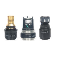 Systèmes Sans Fil Professionnels UHF QLXD4 BETA58A BETA87A KSM9 avec Microphones à Main Karaoké en Métal