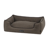 LS peppy Buddies heiß verkaufen Faux Leinen Haustier Hunde bett wieder verwendbare Kissen Anti-Rutsch-Boden für die ganze Saison