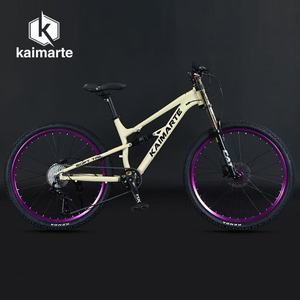 Factory Sales Downhill Mountain Bike 27.5 Aluminum Soft Tail Variable Speed Shock Absorption - Product Image 4